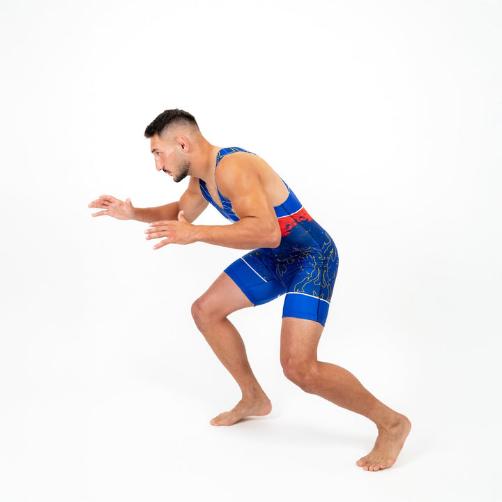 Dres Lupte Knockout Superstar Senior V2 | knock-out.ro