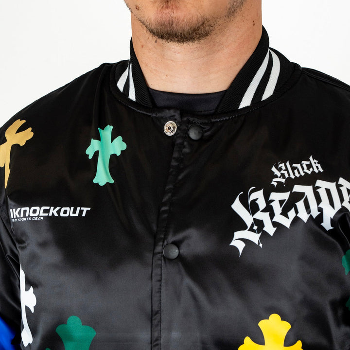 Knockout Black Reaper Bomber Jacket