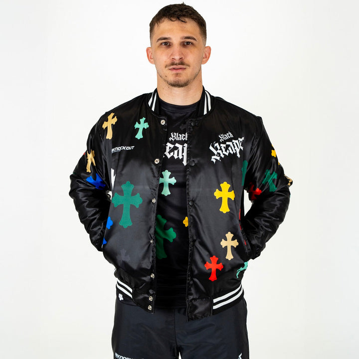 Knockout Black Reaper Bomber Jacket