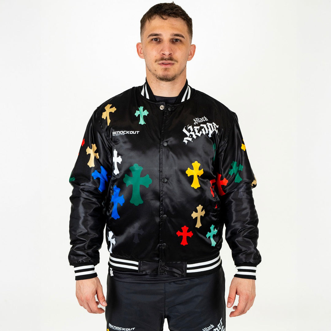 Knockout Black Reaper Bomber Jacket