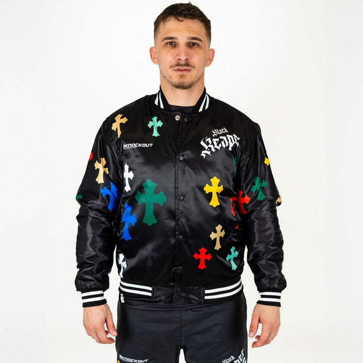 Knockout Black Reaper Bomber Jacket