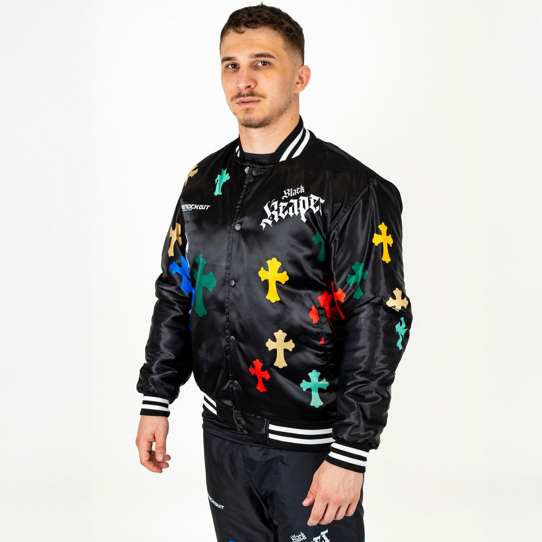 Knockout Black Reaper Bomber Jacket