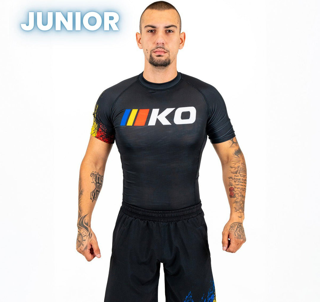 Tricou Compresie Knockout V2 copii | knock-out.ro