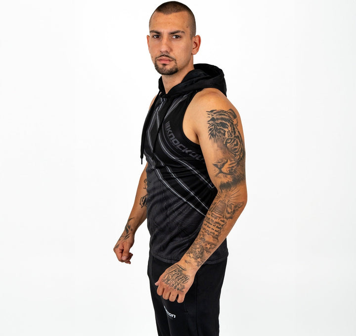 Knockout Fusion Hooded Tank Top