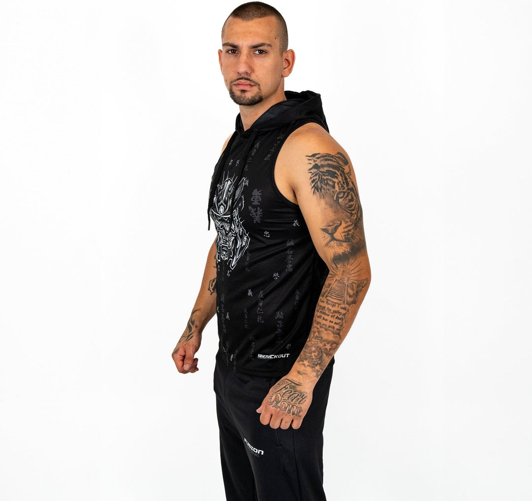 Knockout Samurai Hooded Tank Top