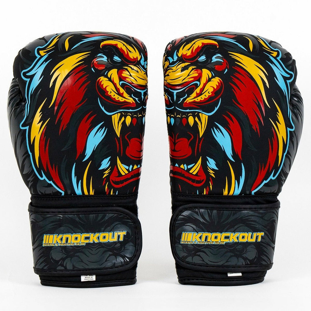 Manusi Box Knockout LION | knock-out.ro