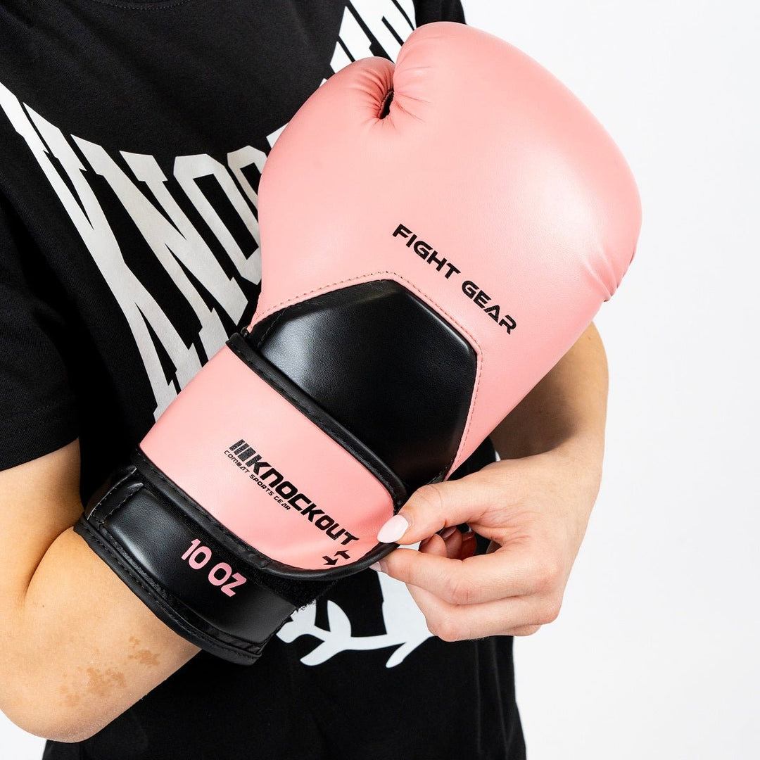 Manusi Box Knockout Starter Pink | knock-out.ro