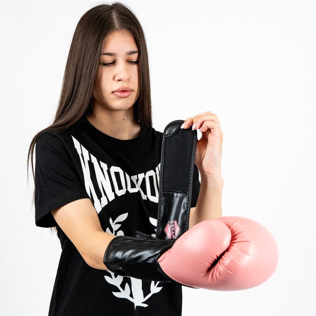 Manusi Box Knockout Starter Pink | knock-out.ro