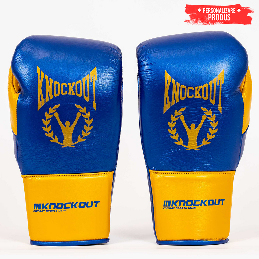 Manusi Box Knockout Metalic Siret | knock-out.ro