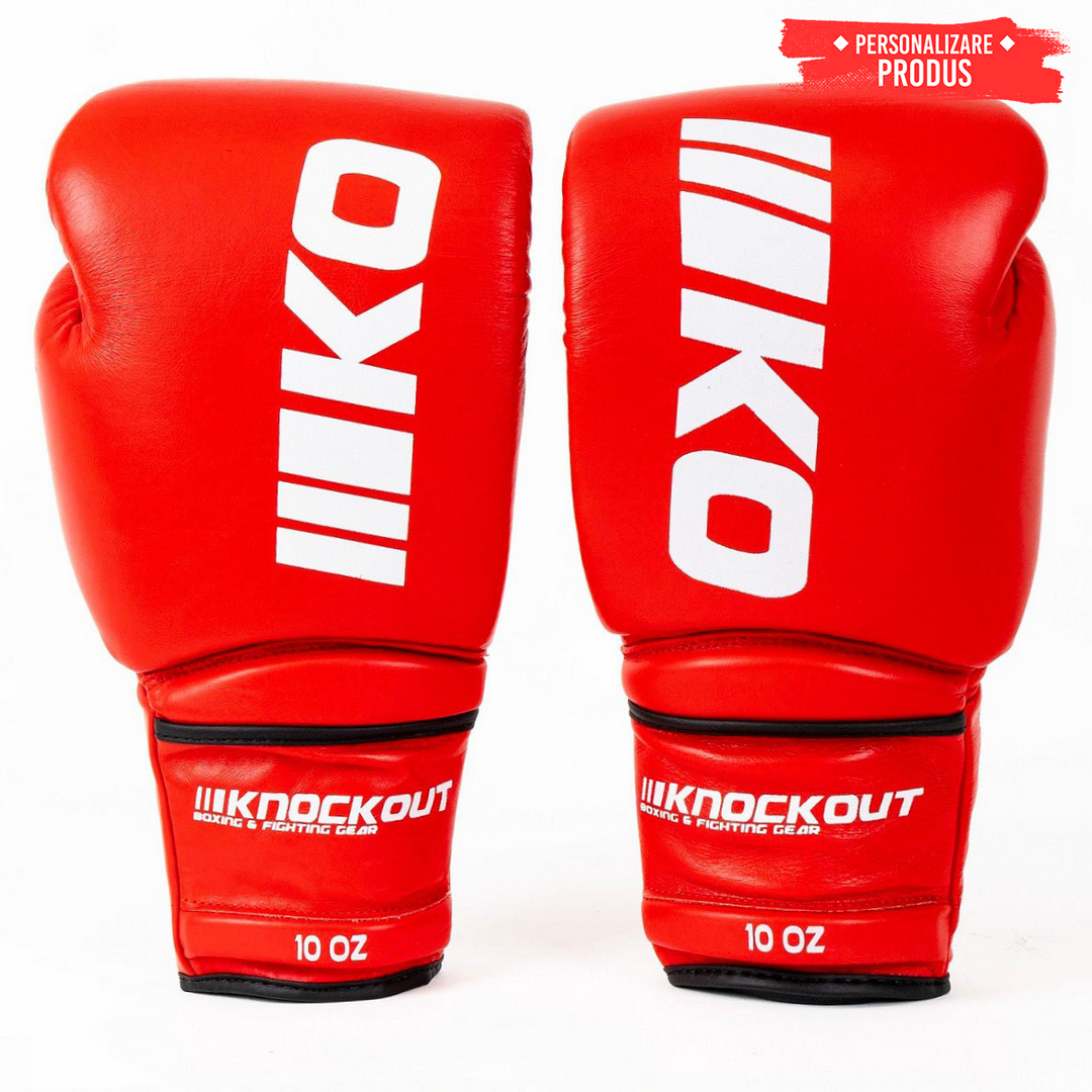 Knockout Boxing Gloves Knocker with Laces