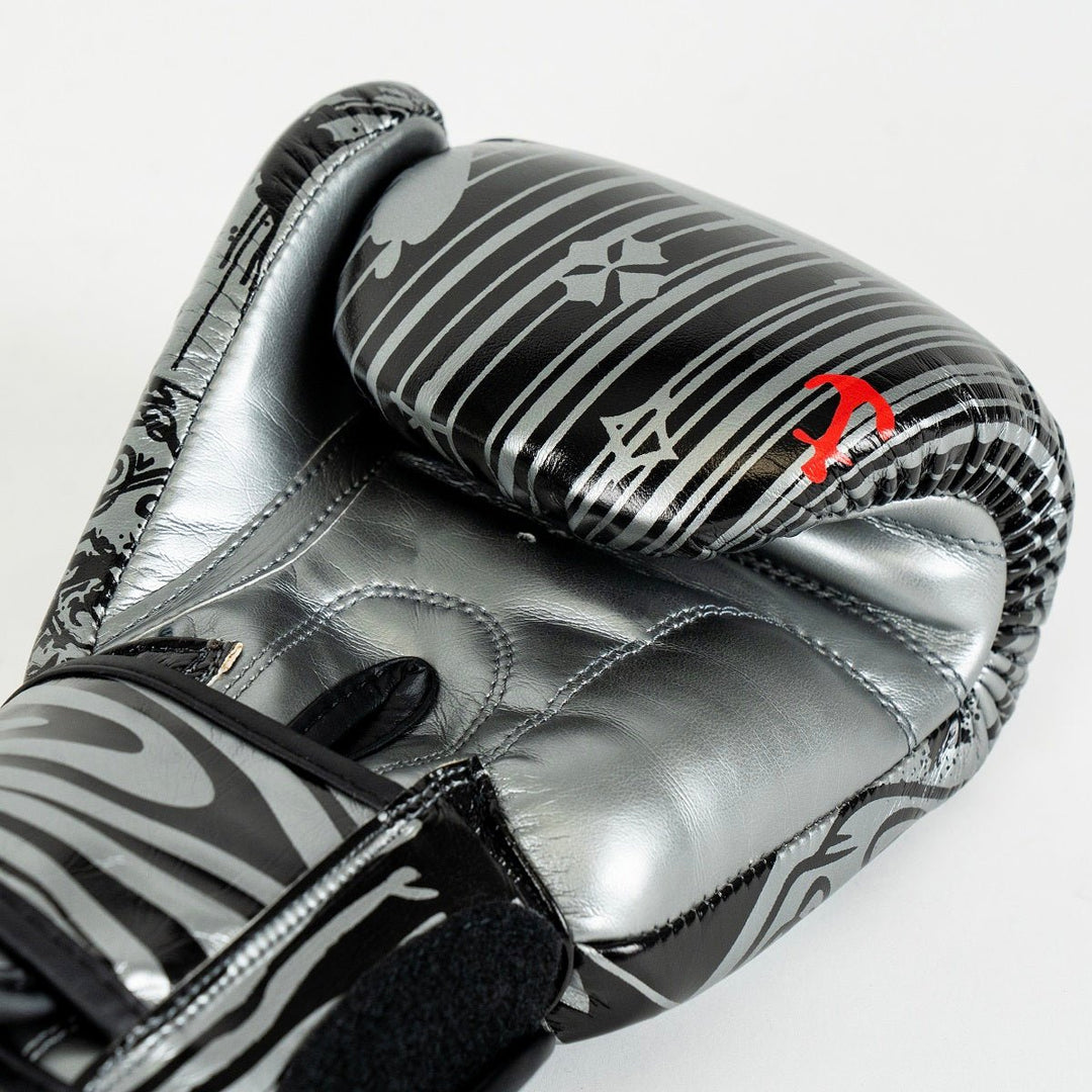 totenkopf handschuhe Knockout Boxhandschuhe Totenkopf – Knockout Fightgear