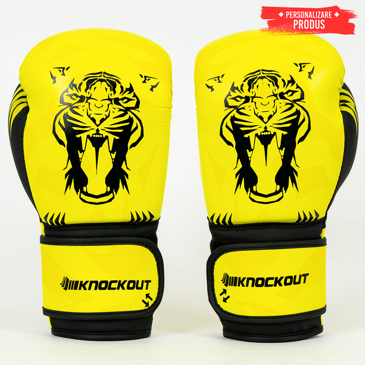 Knockout Boxing Gloves Tiger Kids