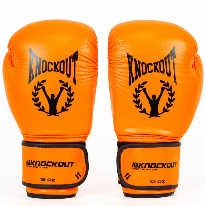 Knockout Boxing Gloves Basic Fluo