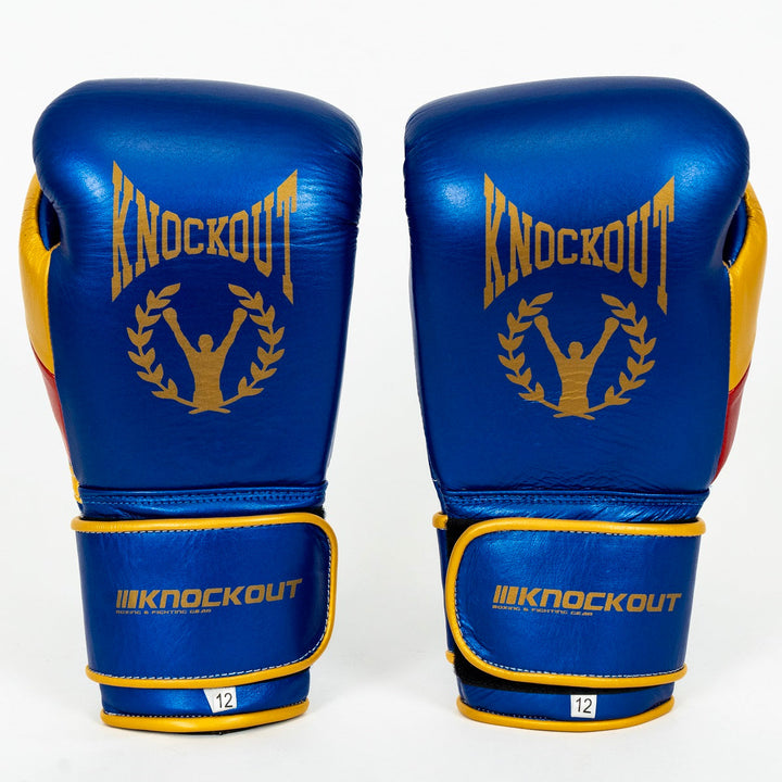 Knockout Metallic Boxing Gloves