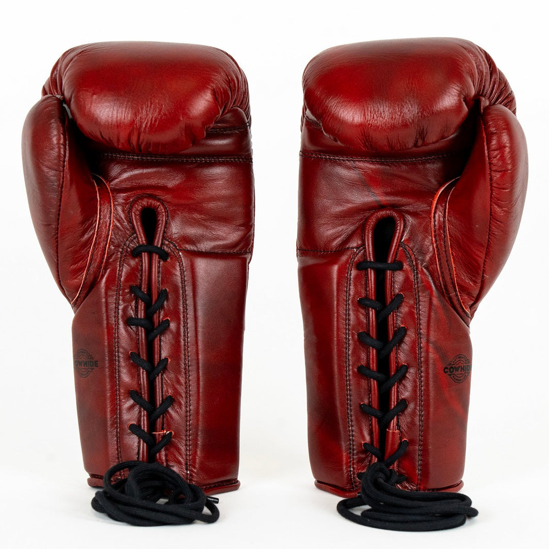 Knockout Puncher Laces Boxing Gloves