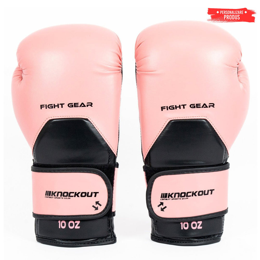 Knockout Boxing Gloves Starter Pink