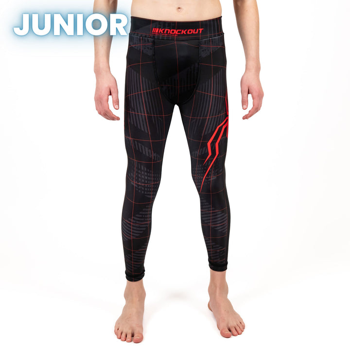 Pantaloni Compresie Knockout WebMan Copii | knock-out.ro