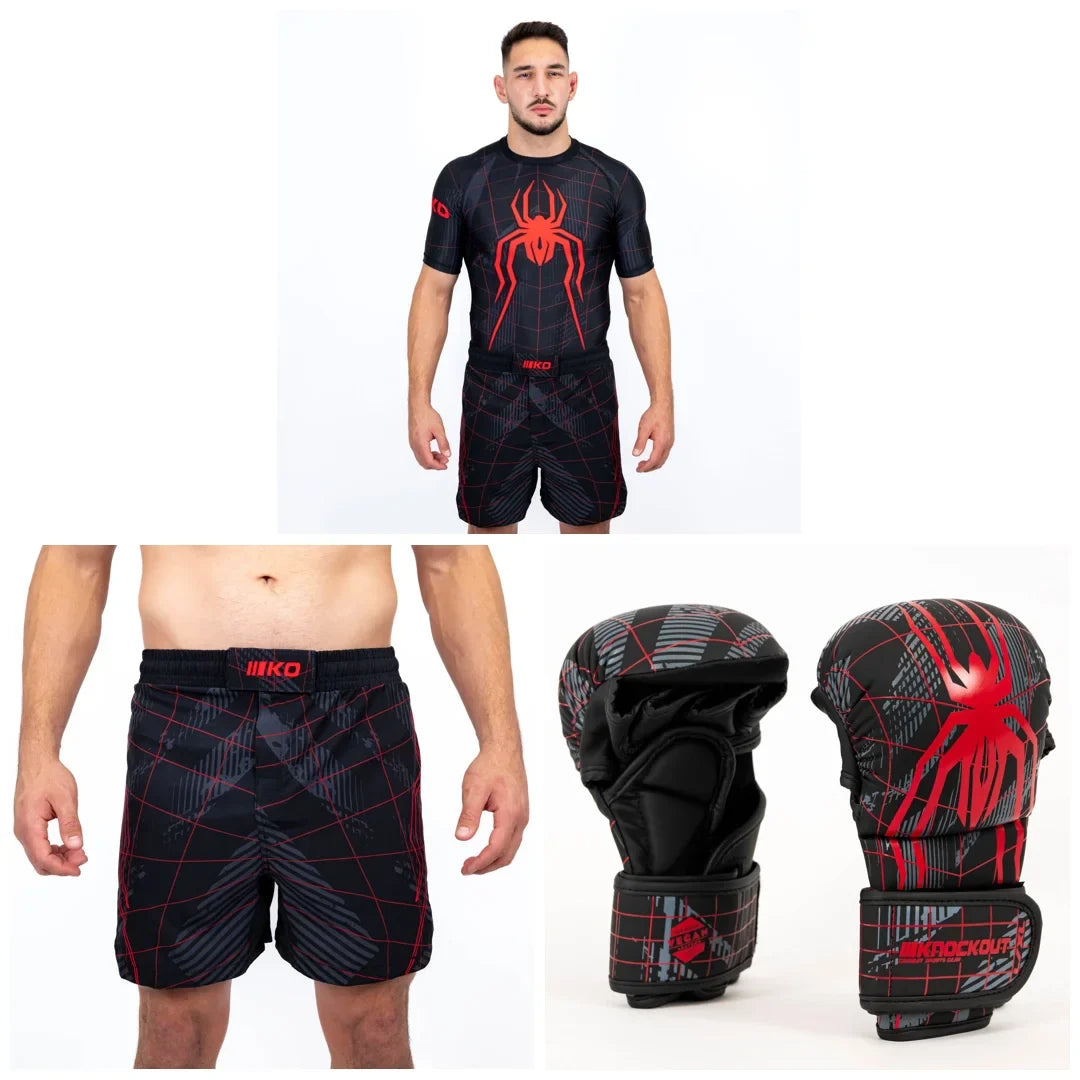 Pachet Webman: Sort MMA+ Tricou Compresie + Manusi MMA | knock-out.ro