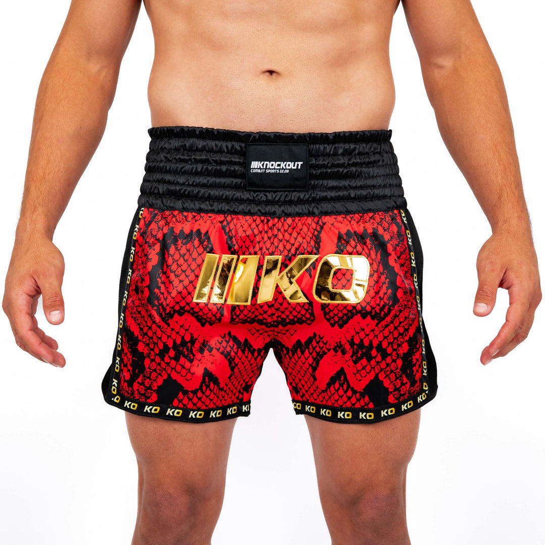 Sort Kickbox Knockout Fire Snake | knock-out.ro