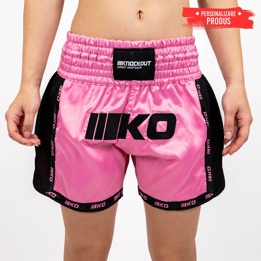 Sort Kickbox Knockout Bubble Pink | knock-out.ro