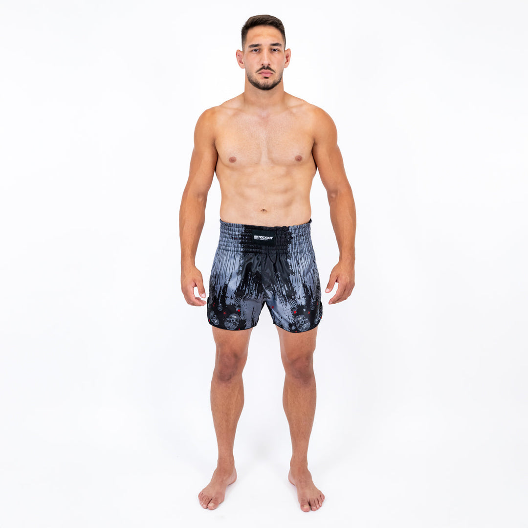 Sort Kickbox Knockout Skull | knock-out.ro