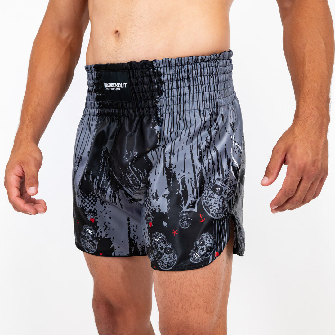 Sort Kickbox Knockout Skull | knock-out.ro