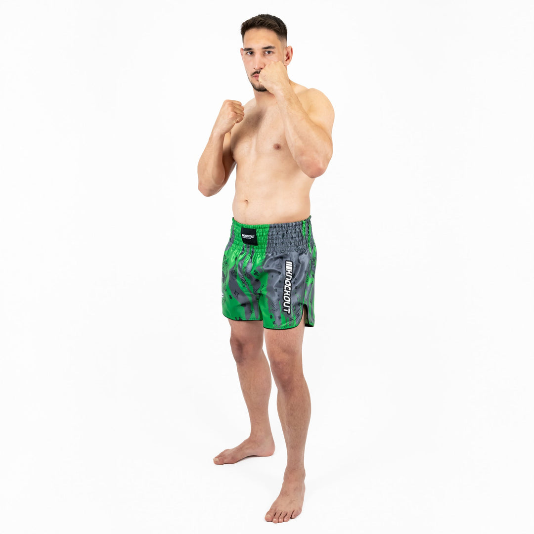 Sort Kickbox Knockout Skull | knock-out.ro