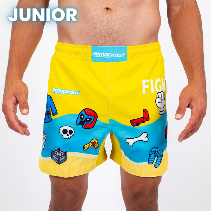 Knockout MMA Shorts Fight Vibe Kids