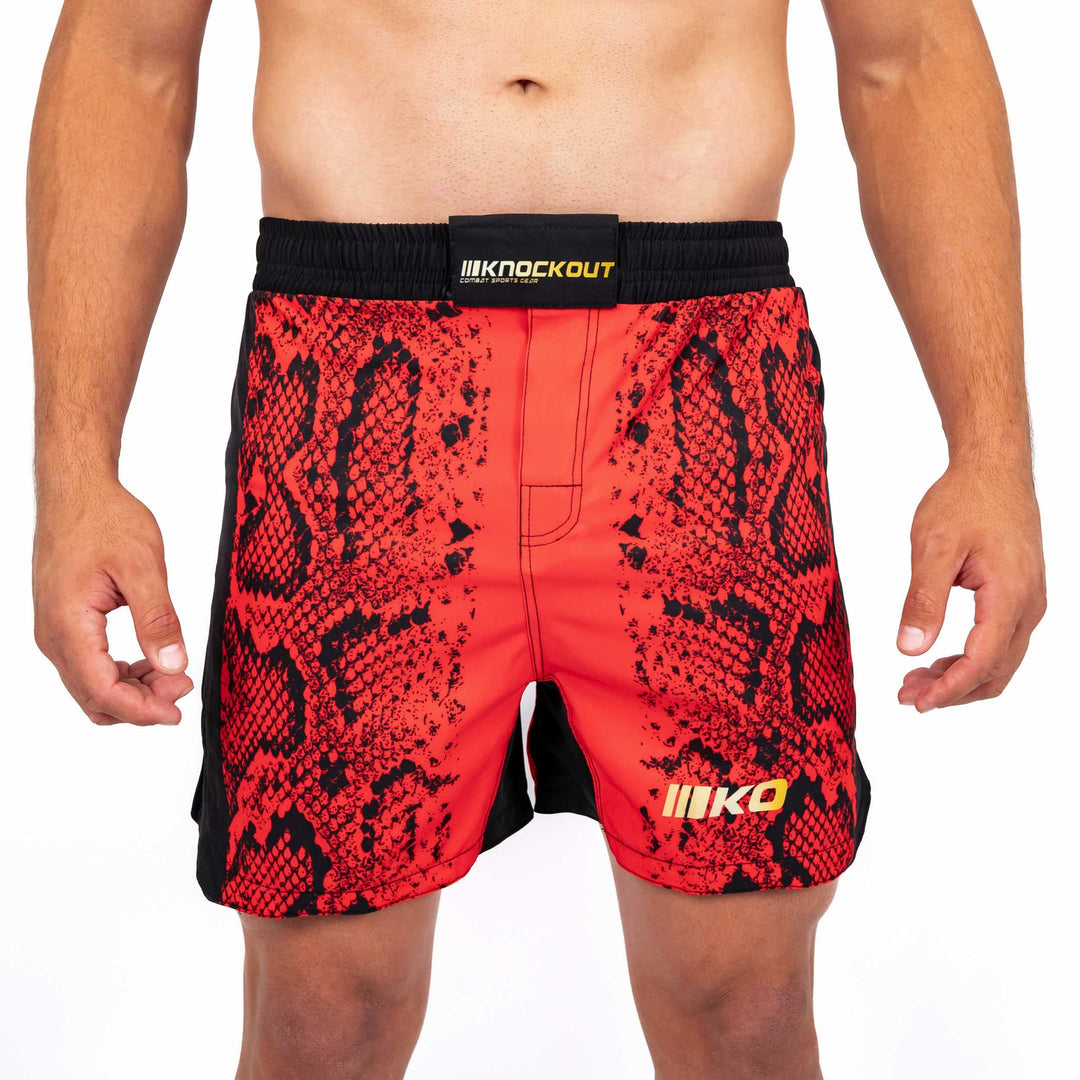 Sort MMA Knockout Fire Snake | knock-out.ro