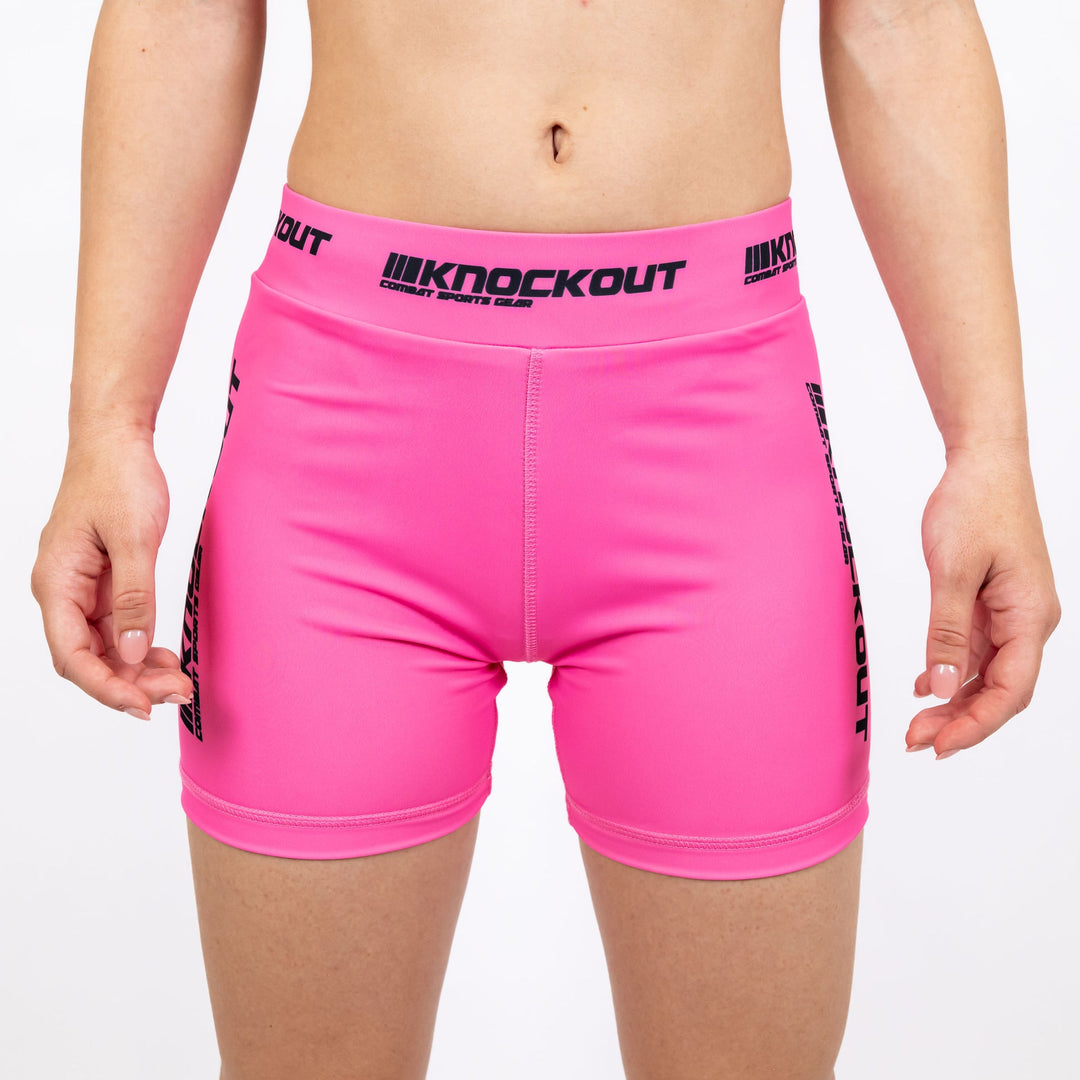 Sort Compresie Knockout Pink | knock-out.ro
