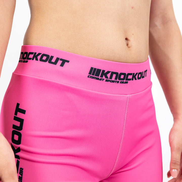 Sort Compresie Knockout Pink | knock-out.ro