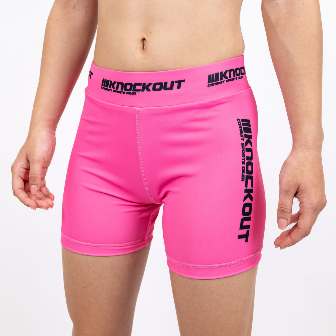 Sort Compresie Knockout Pink | knock-out.ro