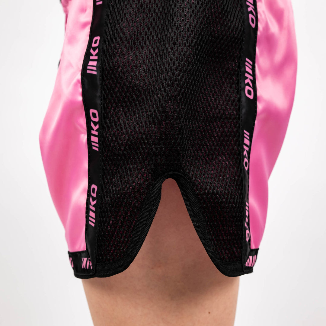 Sort Kickbox Knockout Bubble Pink Copii | knock-out.ro