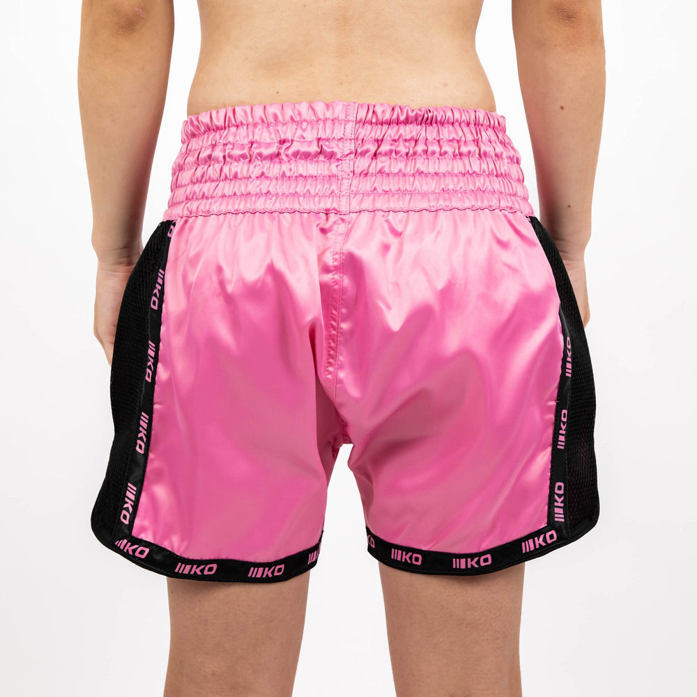 Sort Kickbox Knockout Bubble Pink Copii | knock-out.ro