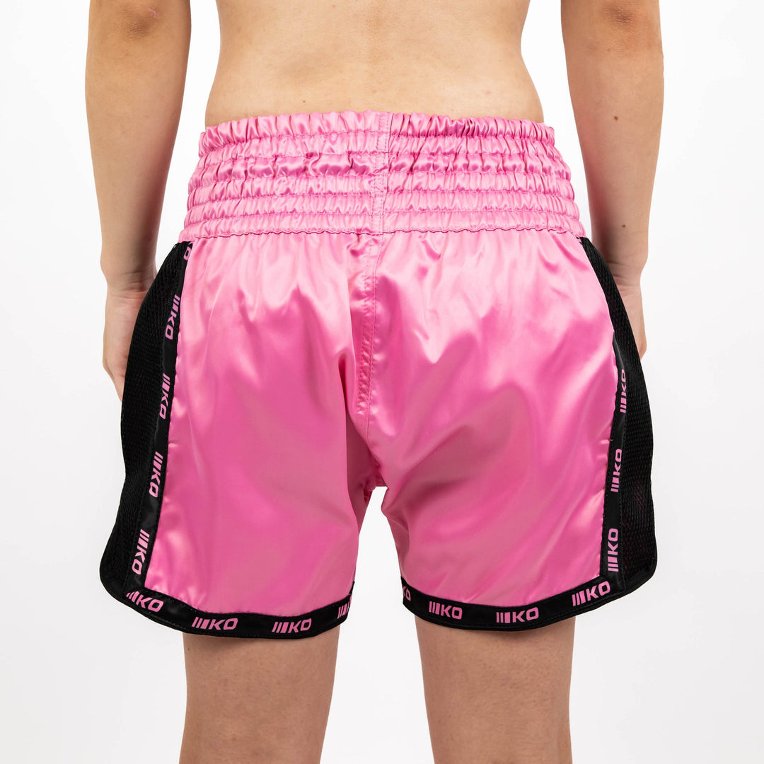 Sort Kickbox Knockout Bubble Pink Copii | knock-out.ro