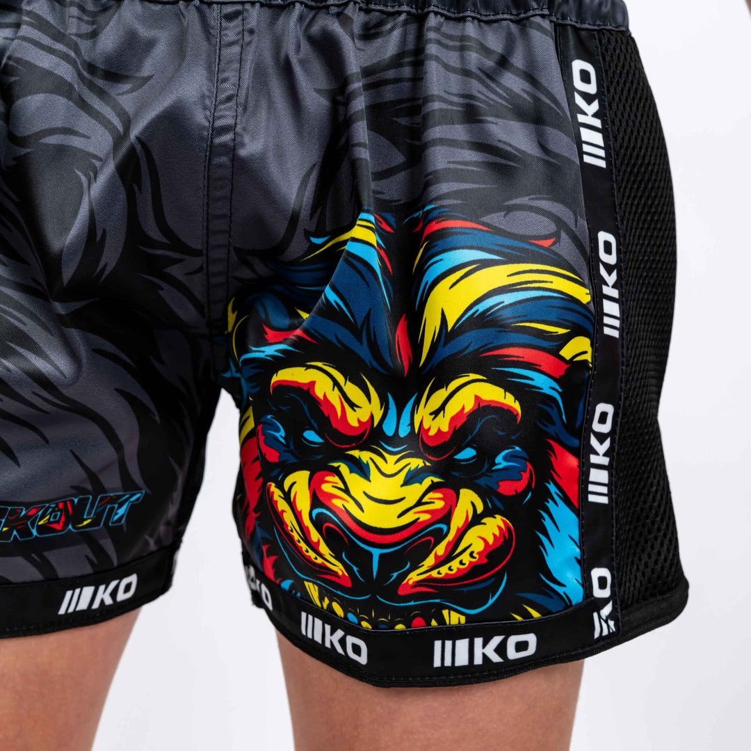 Sort Kickbox Knockout LION Copii | knock-out.ro