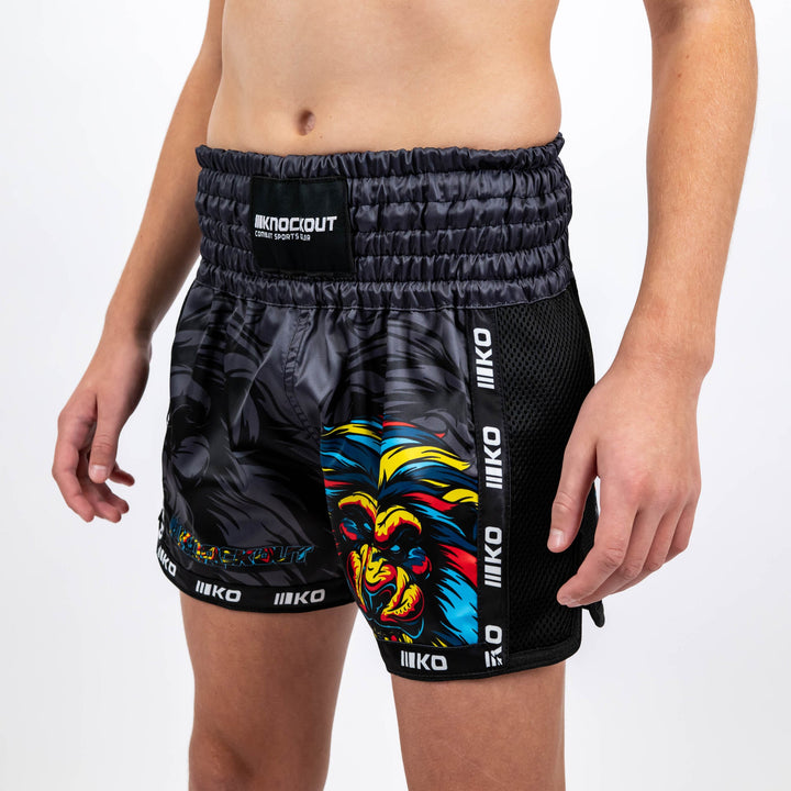 Sort Kickbox Knockout LION Copii | knock-out.ro