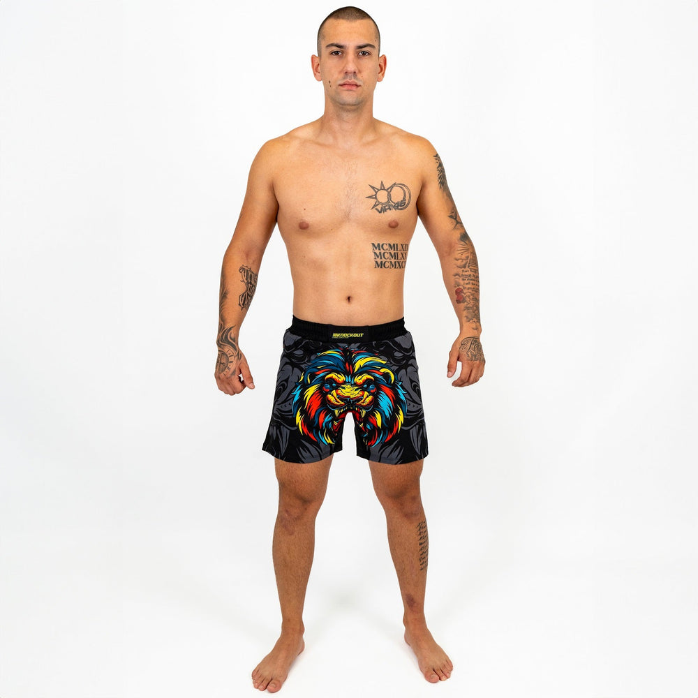 Sort MMA Knockout Lion Copii | knock-out.ro