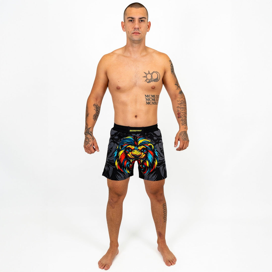 Sort MMA Knockout Lion Copii | knock-out.ro