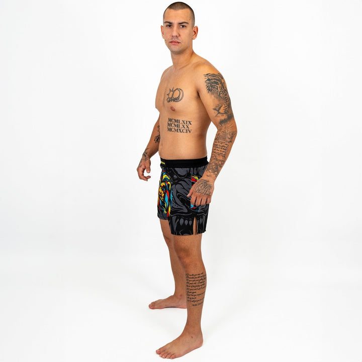 Sort MMA Knockout Lion Copii | knock-out.ro