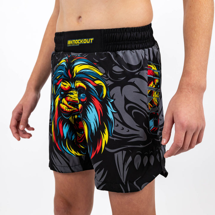 Sort MMA Knockout Lion Copii | knock-out.ro