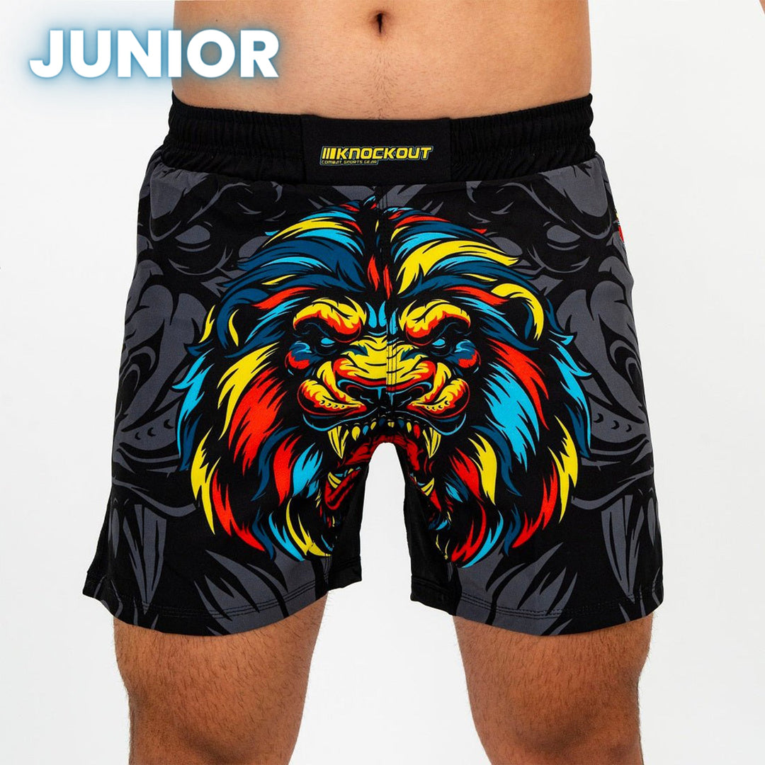 Sort MMA Knockout Lion Copii | knock-out.ro