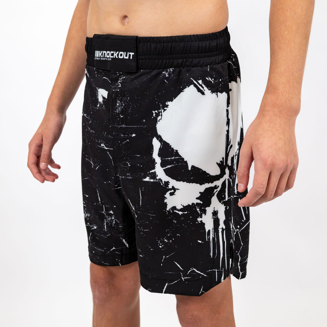 Sort MMA Knockout Punisher Copii | knock-out.ro