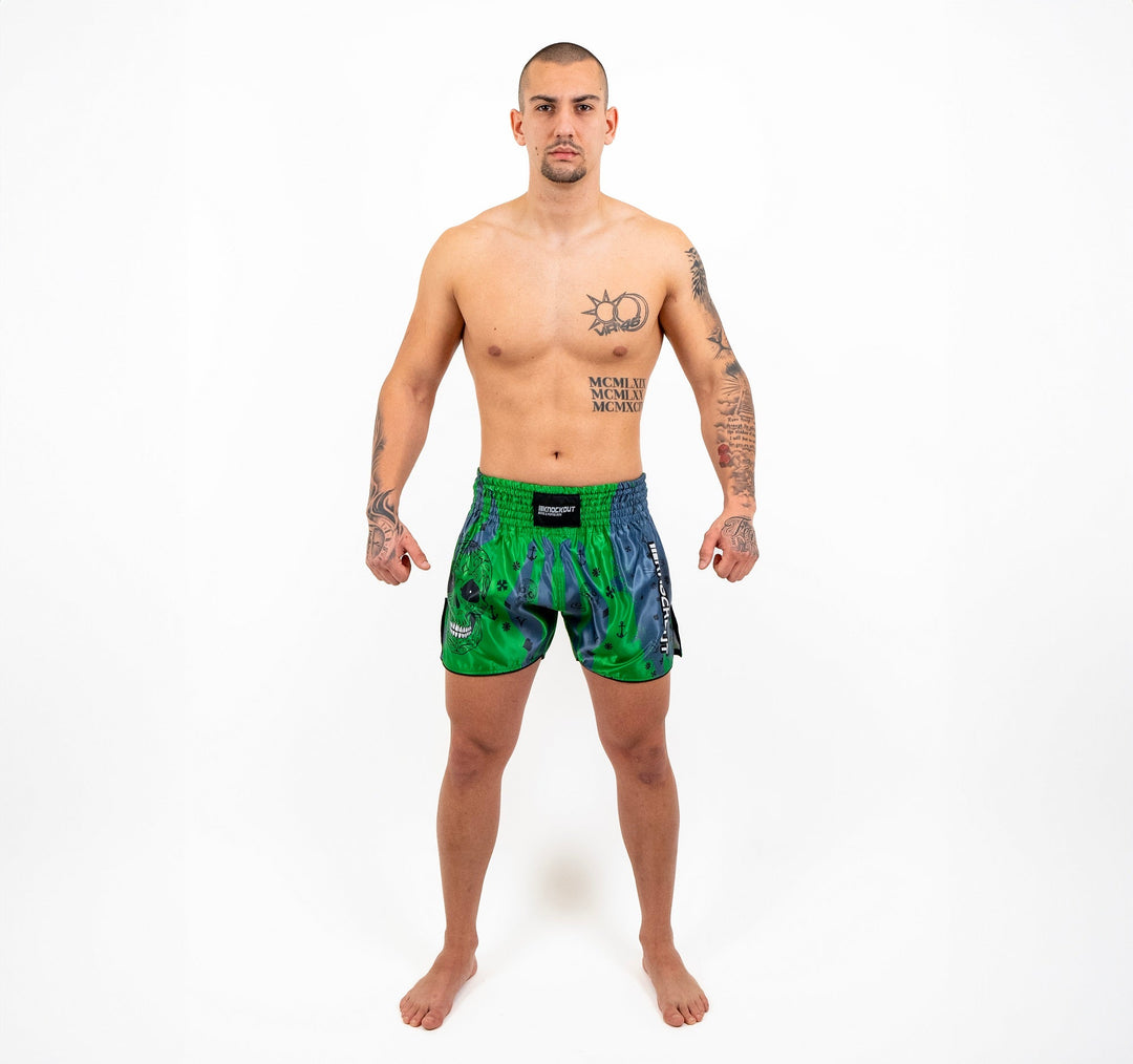 Sort Kickbox Knockout Skull | knock-out.ro