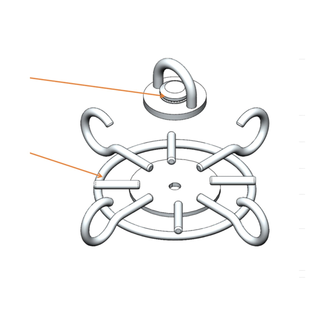 Suport Rotativ Pentru Sacul de Box Knockout | knock-out.ro