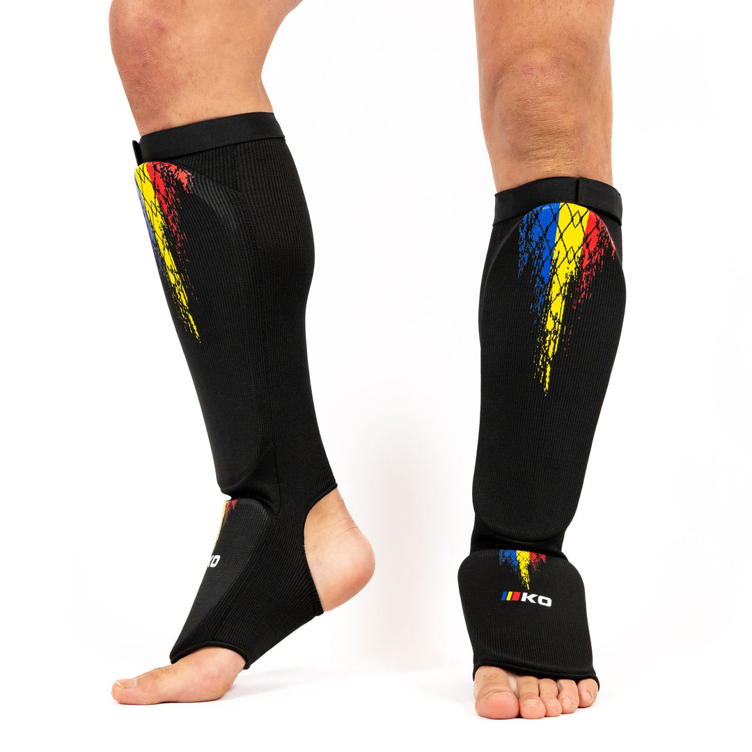 Tibiere Kickbox Knockout V2 Ciorap | knock-out.ro