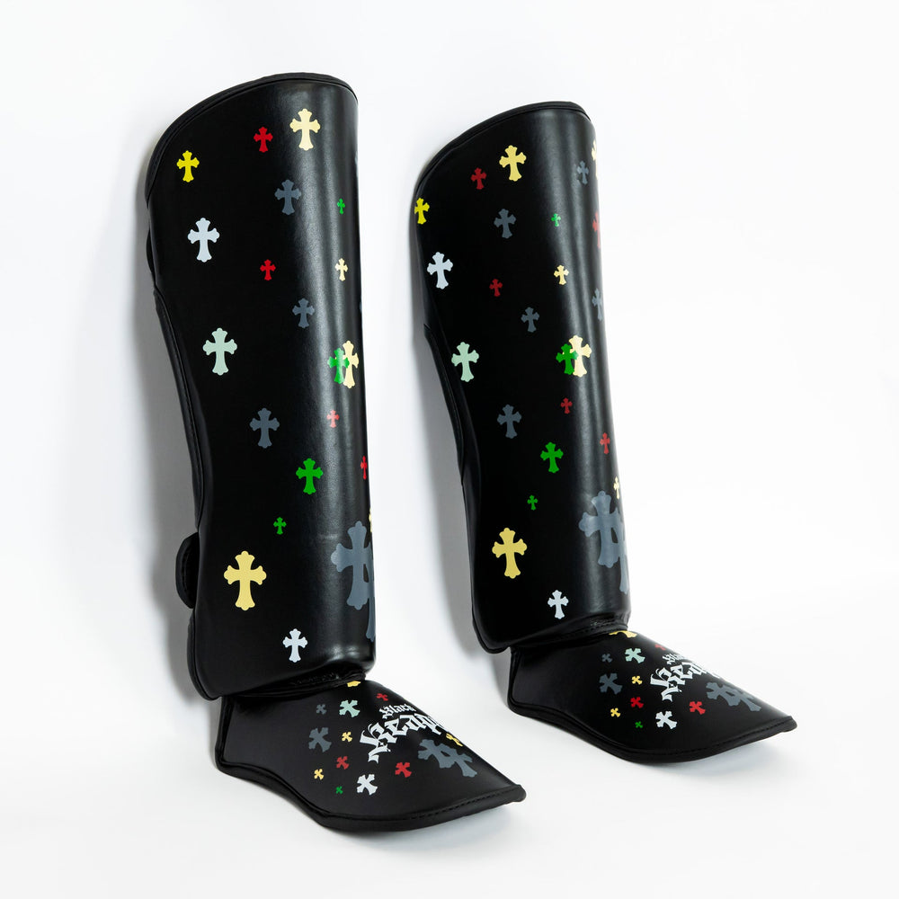 Tibiere Kickbox Knockout Black Reaper | knock-out.ro