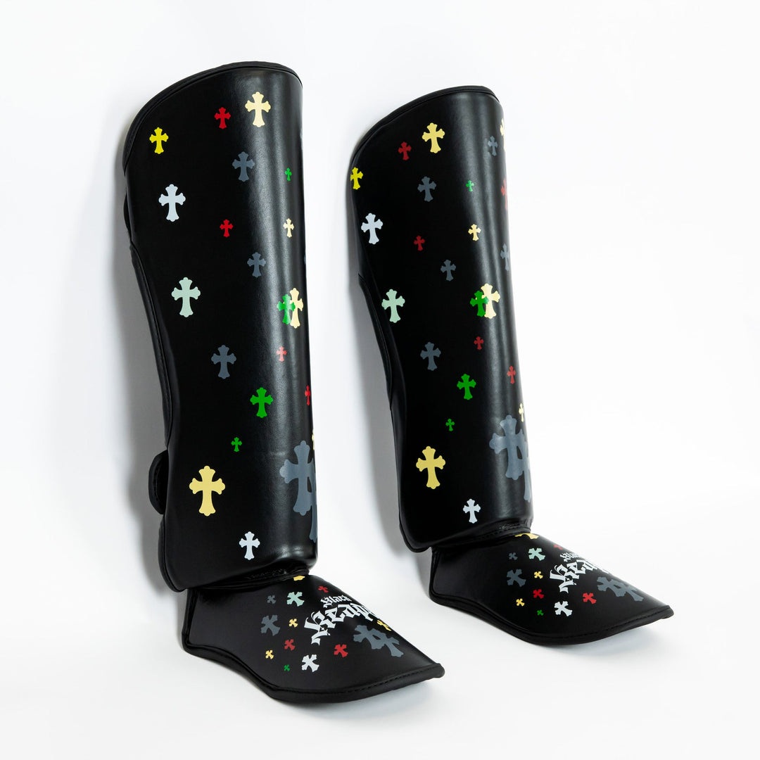 Tibiere Kickbox Knockout Black Reaper | knock-out.ro