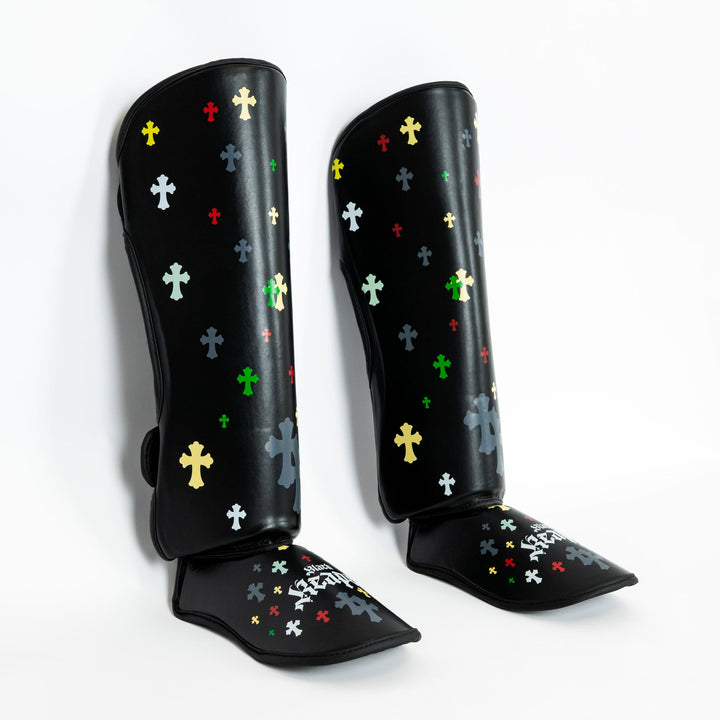 Tibiere Kickbox Knockout Black Reaper | knock-out.ro