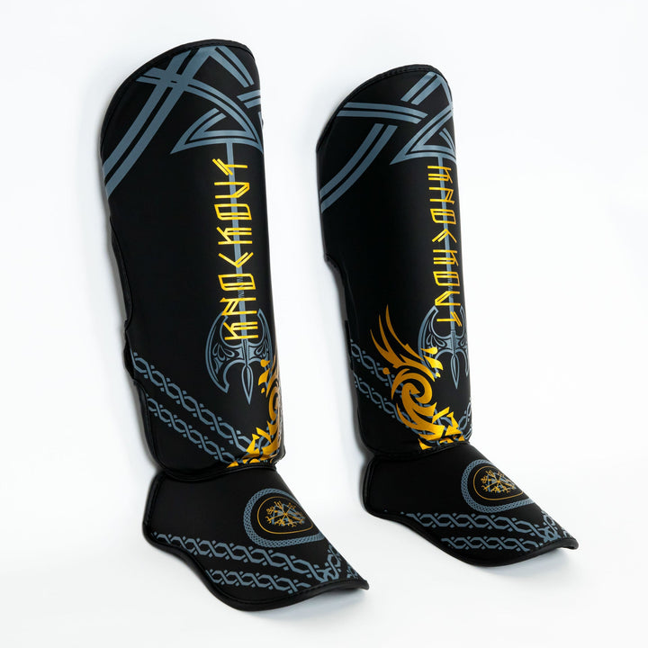 Tibiere Kickbox Knockout Drakkar V1 | knock-out.ro